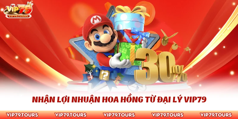 Đại Lý Vip79 2 Nhận lợi nhuận hoa hồng từ đại lý Vip79