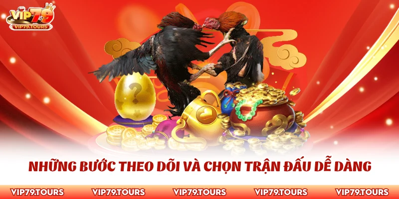 Trực Tiếp Đá Gà Thomo Tại Vip79 Với Nhiều Cách Xem Tiện Lợi 4 Những bước theo dõi và chọn trận đấu dễ dàng